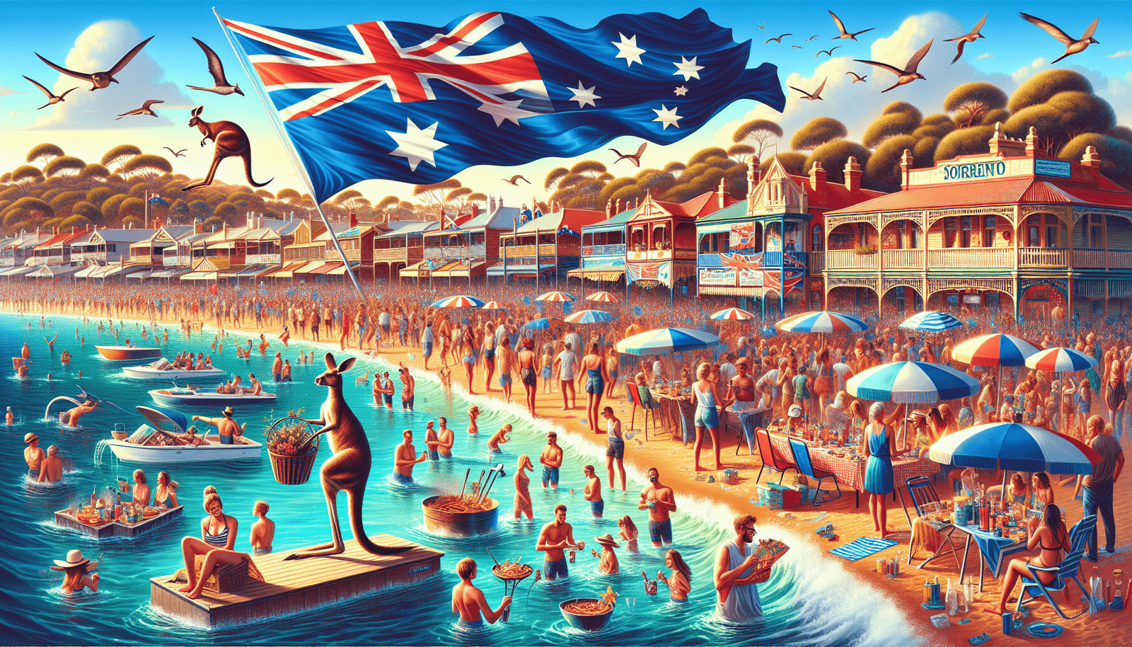 How Does Sorrento Celebrate Australia Day?