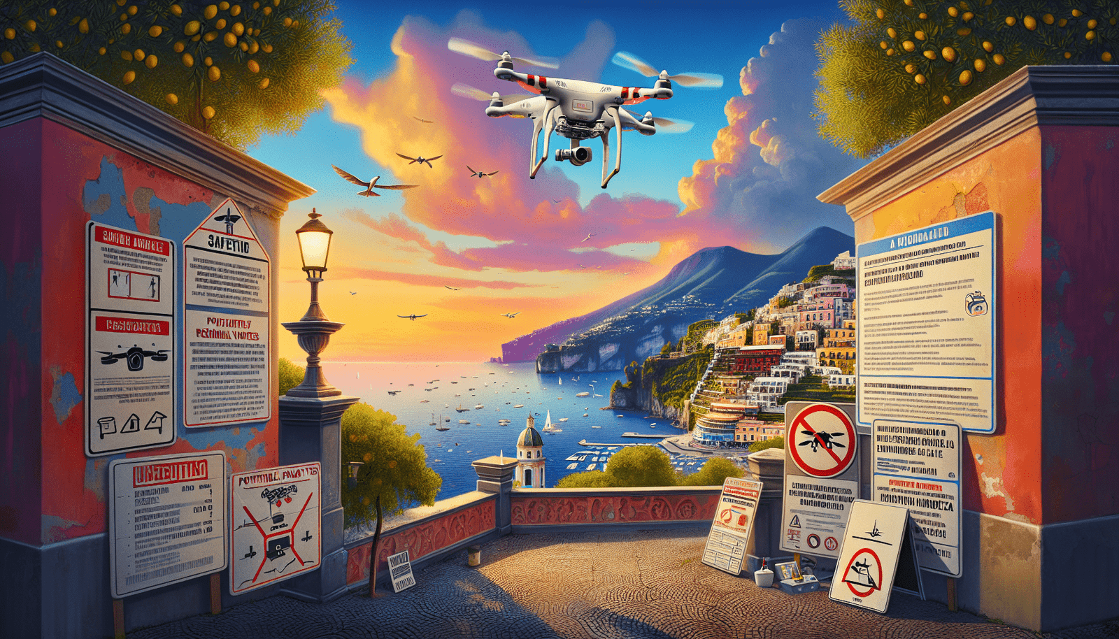 What Are The Rules For Drone Flying In Sorrento?